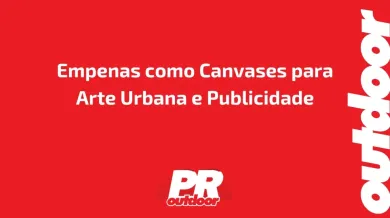 Ponto nº Empenas como Canvases para Arte Urbana e Publicidade