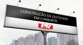 Ponto nº CONSTRUÇÃO DE OUTDOOR EM CIANORTE