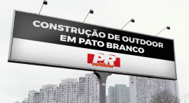 Ponto nº CONSTRUÇÃO DE OUTDOOR EM PATO BRANCO